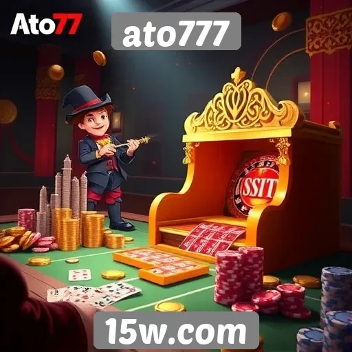 Jogos de cassino no ato777 atraem novos usuários