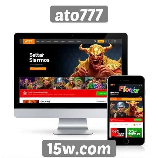 design responsivo do site ato777 é elogiado